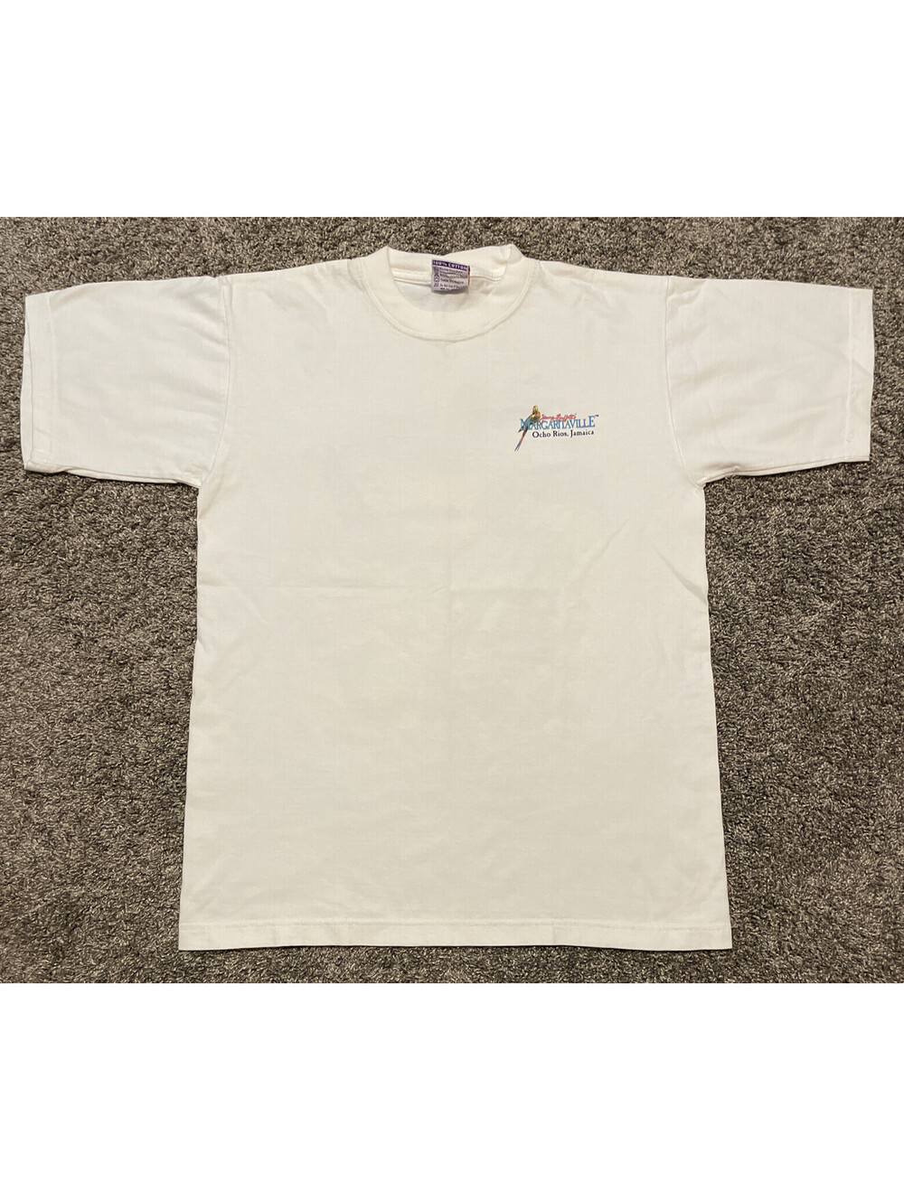 Vintage 1999 Jimmy Buffett Edge Of Paradise Jamaica Shirt Adult Size Small
